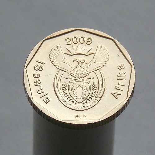 ЮАР 20 центов 2008