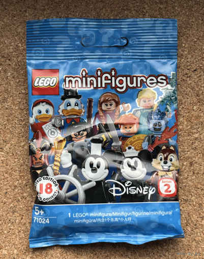Lego Minifigure Disney 2 series Лего Минифигурка Дисней 2 серия