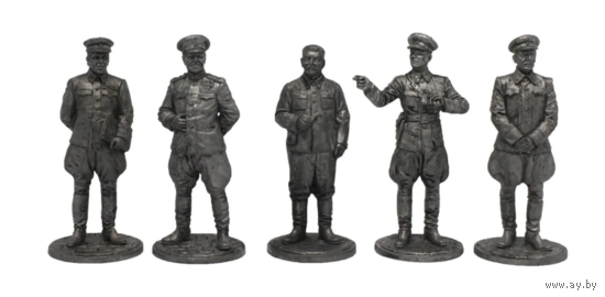 Статуэтки Красная Армия Главнокомандующие Металл/Сплав