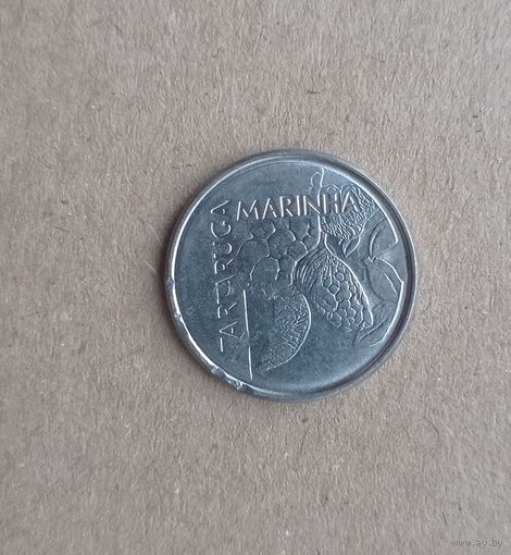 Бразилия 500 крузейро 1992 год морская черепаха