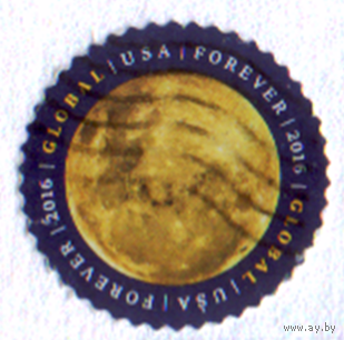 Марка США USA forever 2016