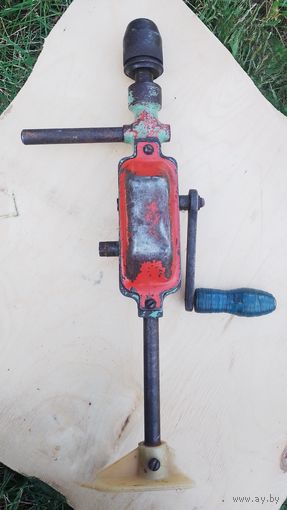 Дрель механическая ручная