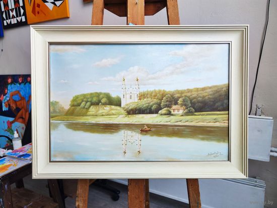 Картина маслом В.Мельников, Полоцк