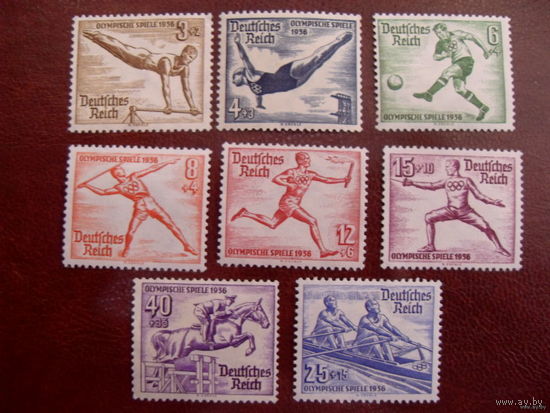 DR Mi. 609-616 1936 Рейх