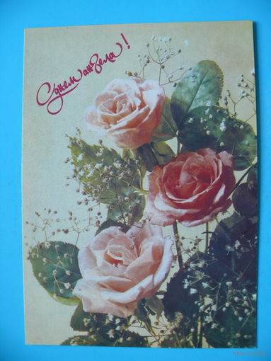 Дергилев И., С днем ангела! 1991, чистая.