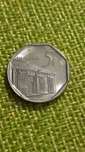 Куба 5 сентаво 2002 г