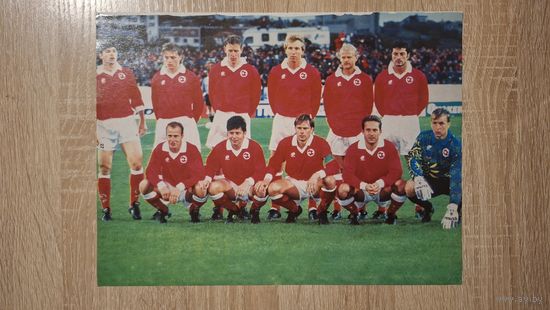 Постер Из журнала Дон Балона ЕВРО 1996 Швейцария