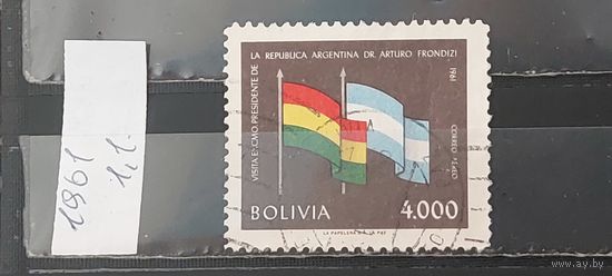 РАСПРОДАЖА. БОЛИВИЯ 1961г. Гаш.
