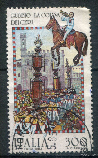 Италия - 1983г. - фольклор - 1 марка - полная серия, гашёная [Mi 1846]. Без МЦ!