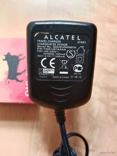 Блок питания (БП) 4.5V 300mA Alcatel