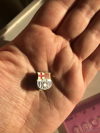 Значок Барселона металл Futbol Club Barcelona FCB