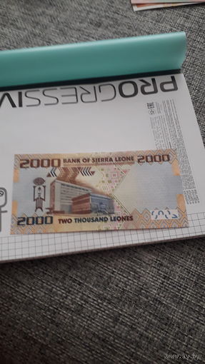 СЬЕРРА-ЛЕОНЕ 2000 леоне 2021 год