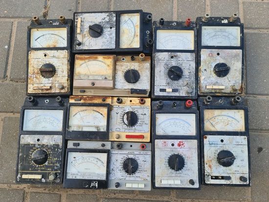 10 шт измерительных приборов СССР