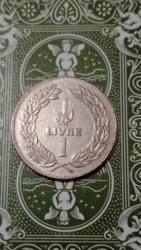 Ливан 1 ливр 1975