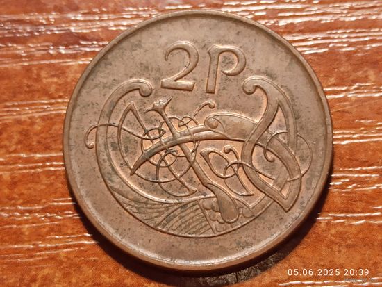 Ирландия 2 пенса 1995