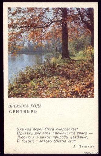 1968 год Сентябрь чист