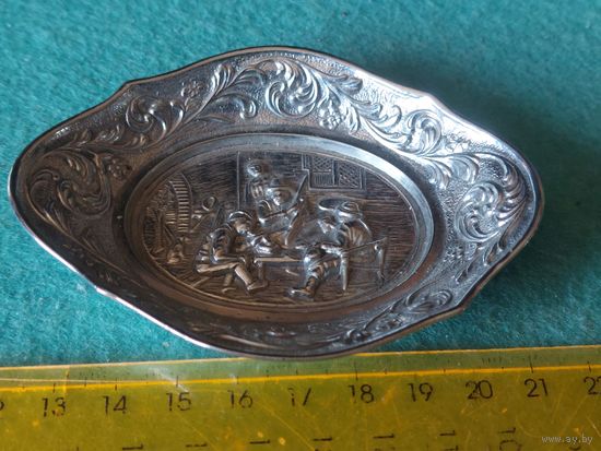 Тарелочка серебрение