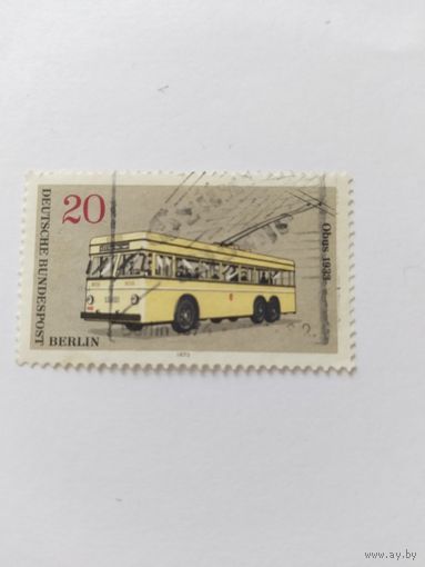 Берлин 1973 тролейбус