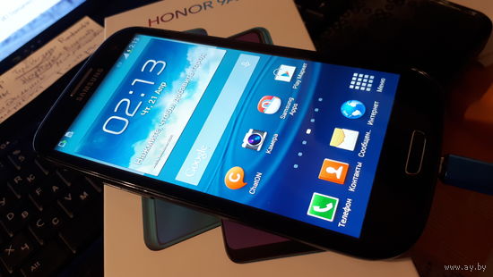 Смартфон Samsung S3 i9300 2/16 Gb чёрный