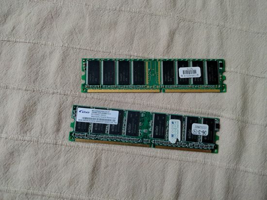 Оперативная память цена за 2 планки PC3200U DDR-400 Mhz CL3 + HYNIX