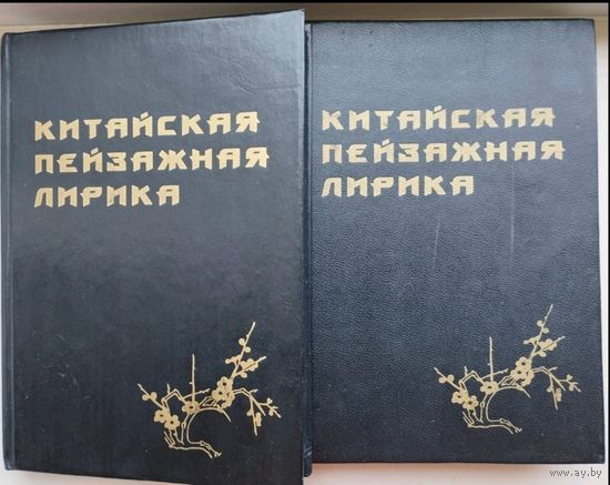 Китайская пейзажная лирика III-XVI вв. 2 тома (комплект)