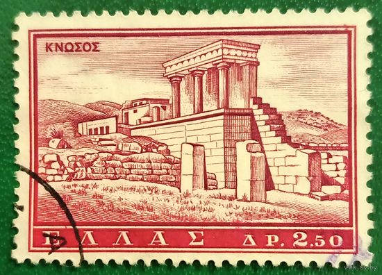 Греция 1961. Кносский дворец на острове Крит