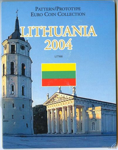 Летува (Lithuania), 2004 год - буклет с фантазийными евро