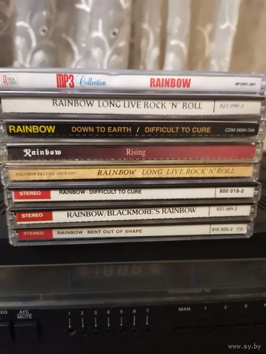 7pcs audio CDs Albums rainbow 10р за диск