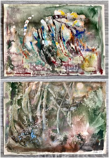 А.Мара (А.А.Марочкин). Акварели