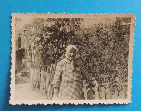 Фото "Бабуля", 1950-е гг., Полесье