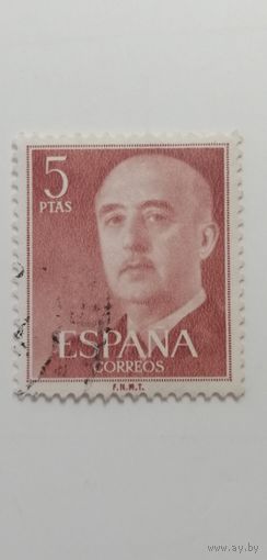 Испания 1955. Стандартный выпуск. Генерал Франко