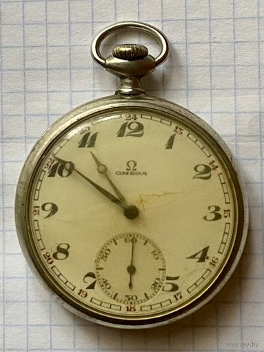 Карманные часы Омега. На уверенном ходу.
