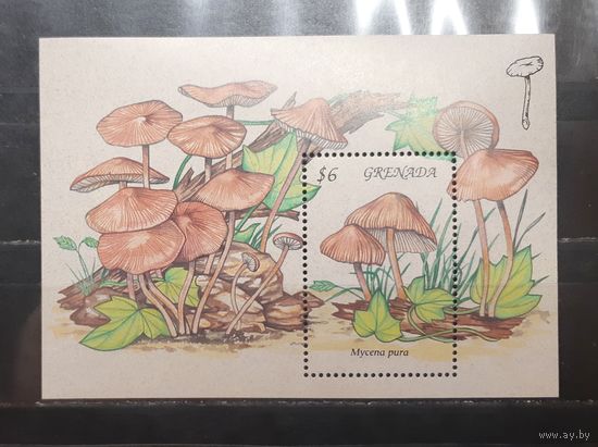 Гренада. 1994 год. Флора. Грибы. Блок (999)