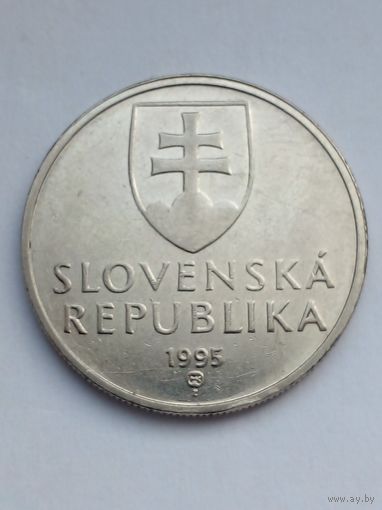 Словакия 5 крон 1995 г.(1)