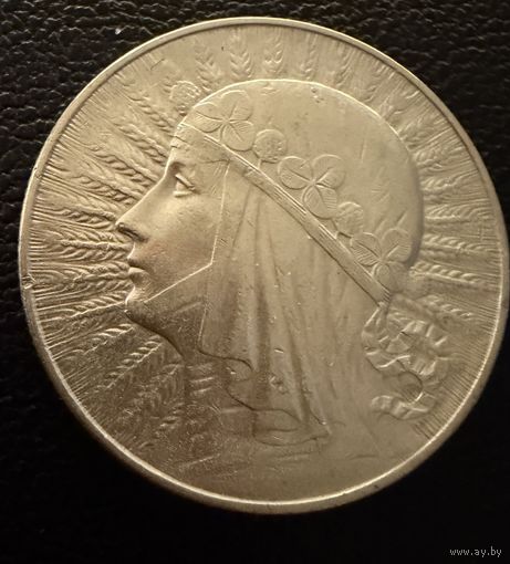 5 злотых 1933 г.  Польша. (2)  Ядвига.  Серебро. ЛЮКС