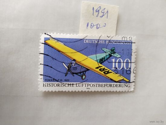 ФРГ 1991  самолет полная