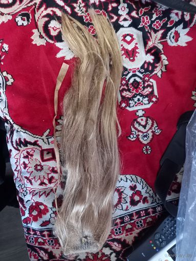 Волосы накладные парик косичка (1)