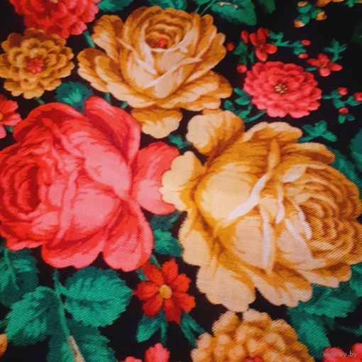 Платок Павловопасадский СССР редкая роспись