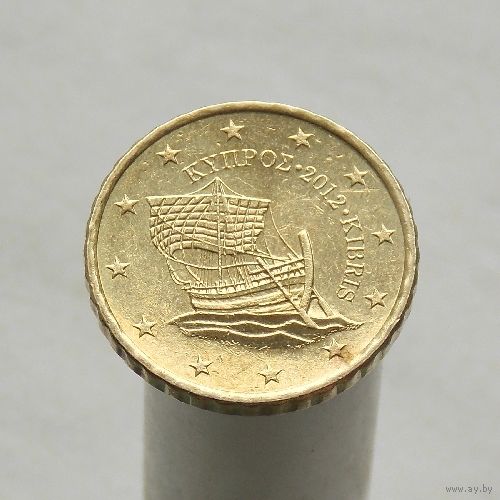Кипр 10 евроцентов 2012