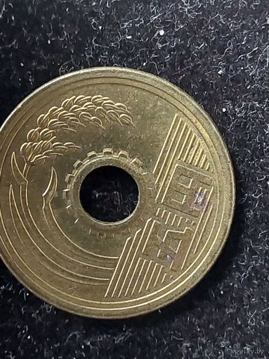 5 иен япония 1989