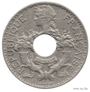 ИНДОКИТАЙСКИЙ СОЮЗ /ФРАНЦУЗСКИЙ ИНДОКИТАЙ/ 5 САНТИМОВ 1939.