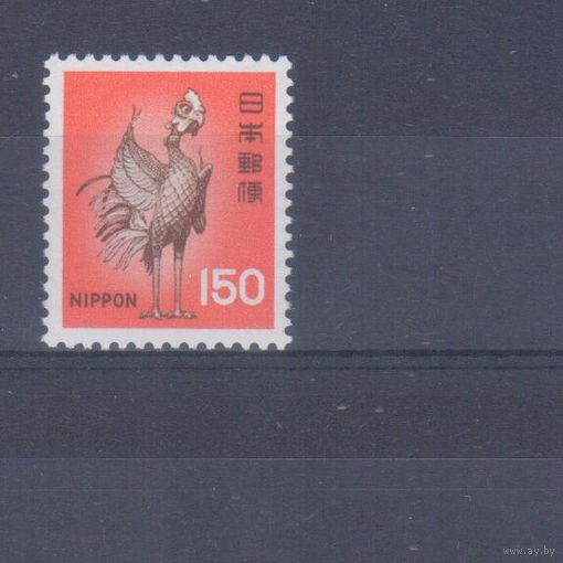 [1159] Япония 1976. Культура.Искусство.Мифическая птица. Одиночный выпуск. MNH