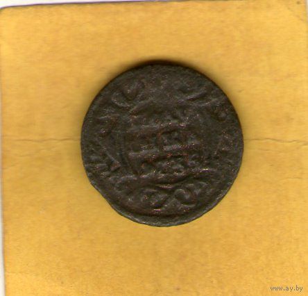 Полушка 1735г.