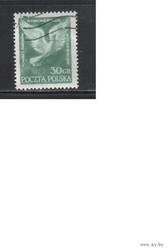 Польша-1952,(Мих.789) гаш.  , Конгресс