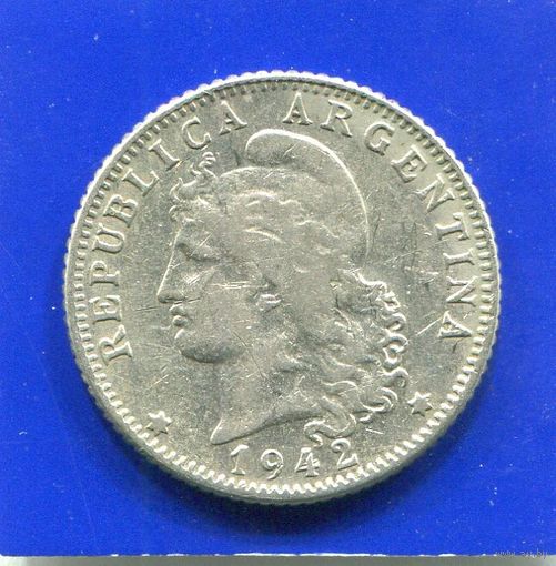 Аргентина 20 сентаво 1942