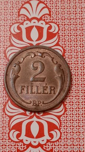 Венгрия 2 филлера 1930