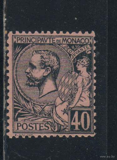 Монако 1891 Альберт I Стандарт #17*