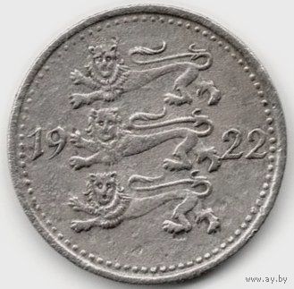ЭСТОНСКАЯ РЕСПУБЛИКА. ПЕРВАЯ РЕСПУБЛИКА. 3 МАРКИ 1922. НЕЧАСТАЯ