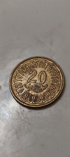 Тунис 20 миллим 1997