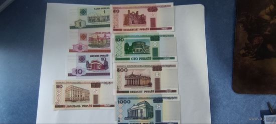 Комплект Милениум 8 купюр